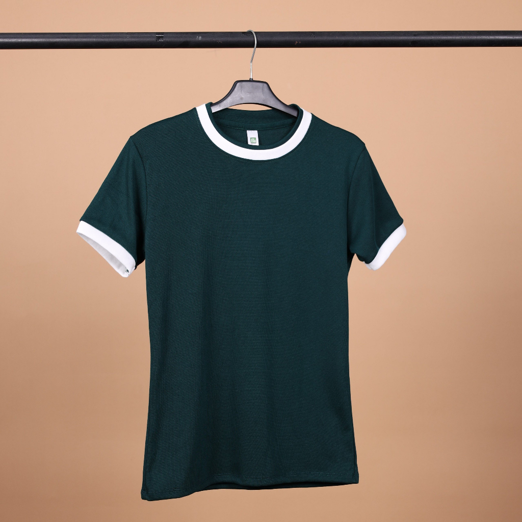 Áo thun body Flo MenSwear version2 cao cấp phối viền cổ 2 lớp co giãn thoáng mát