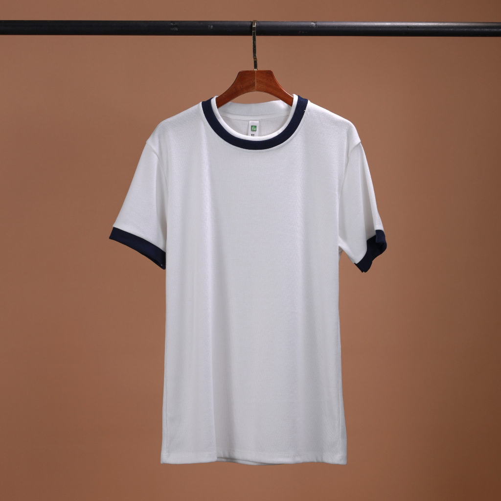 Áo thun body Flo MenSwear version2 cao cấp phối viền cổ 2 lớp co giãn thoáng mát