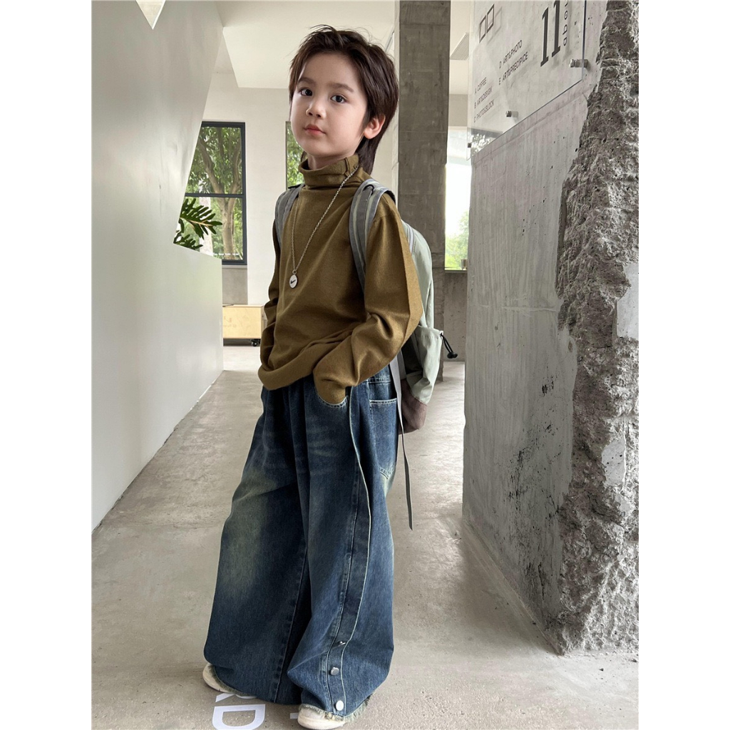 ÁO LEN MỎNG CAO CỔ, DÀI TAY CÓ MÀU ĐEN VÀ NÂU VÀNG RÊU