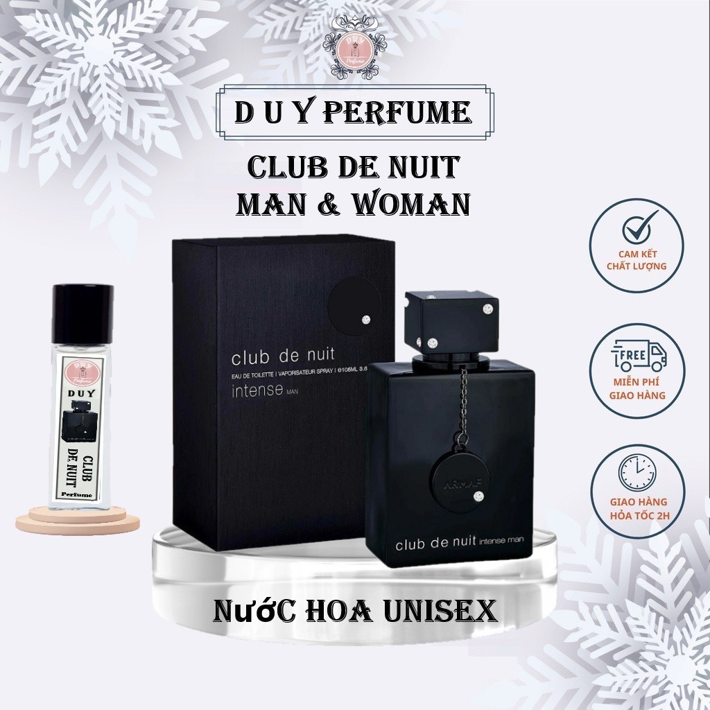 [𝐀𝐮𝐭𝐡] Nước hoa nam nữ Armaf Club De Nuit Intense For Man,Women 100ml - Hương thơm ấm áp, hiện đại và nam tính - DUY | BigBuy360 - bigbuy360.vn