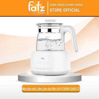 MÁY ĐUN NƯỚC VÀ HÂM NƯỚC PHA SỮA ĐIỆN TỬ FATZBABY QUICK 12 - FB3503HB - CHÍNH HÃNG