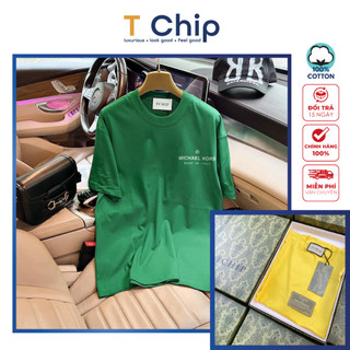 (Fulll Box) Áo thun tay lỡ form rộng TChip - Áo thun nam nữ cổ tròn unisex nhiều màu lựa chọn Oversize C335 in hình