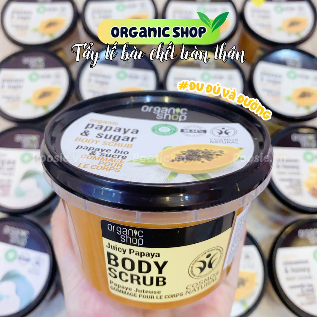 Tẩy Tế Bào Chết Toàn Thân Organic Body Scrub 250ml