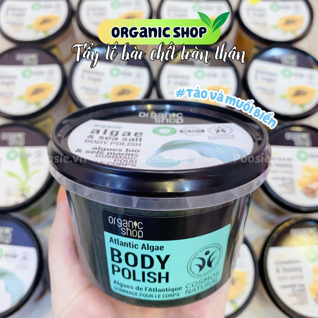 Tẩy Tế Bào Chết Toàn Thân Organic Body Scrub 250ml