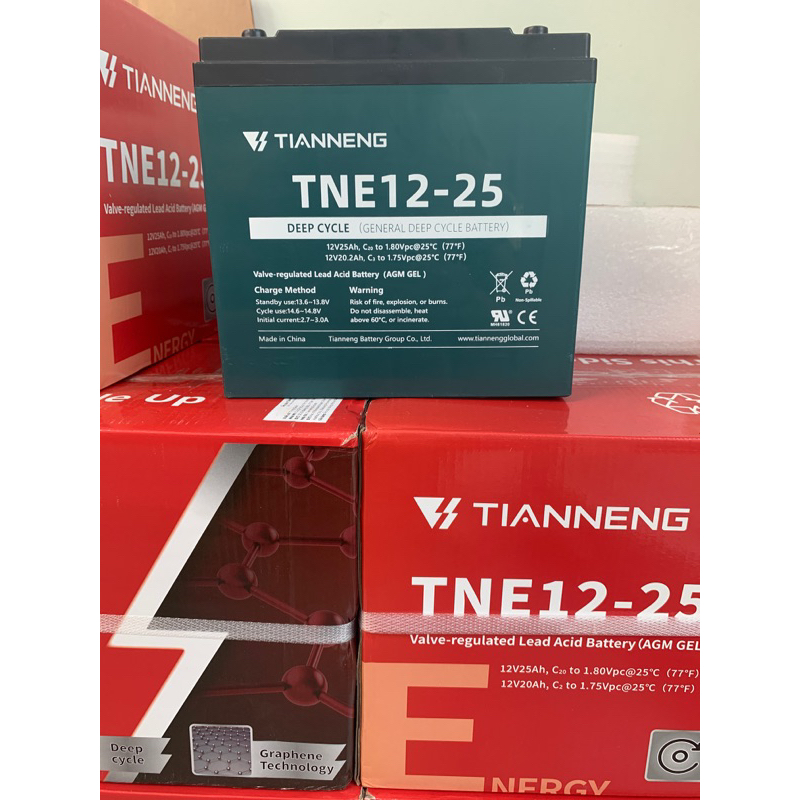 Ắc quy Thiên Năng 12V25Ah chính hãng