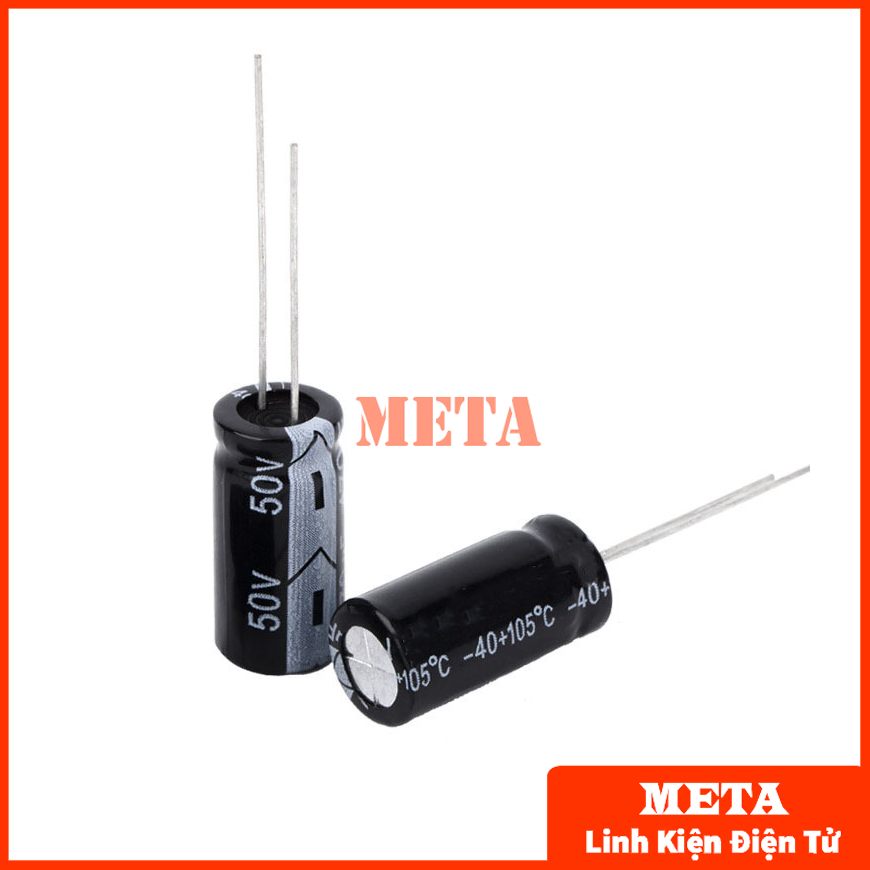 Tụ Hóa 50V, Tụ hóa phân cực 50V 1uF 2.2uF 4.7uF 10uF 22uF 47uF 100uF 220uF 330uF 470uF 1000uF 2200uF 4700uF