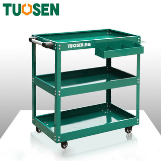 Kệ 3 tầng đựng đồ nghề thép tấm 8mm, thùng đựng dụng cụ đồ nghề TUOSEN