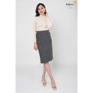 hqlens Chân váy len nữ bút chì H2328