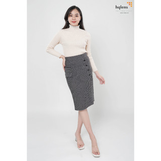 hqlens Chân váy len nữ bút chì H2328