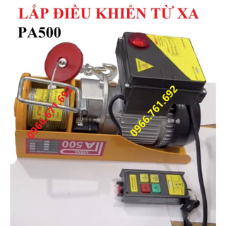 Máy tời điện điều khiển từ xa pa500