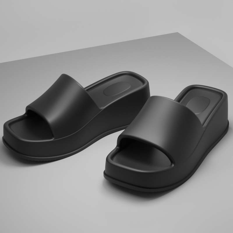 DÉP BÁNH MÌ THỜI TRANG BẢN NGANG ULZZANG ĐẾ XUỒNG