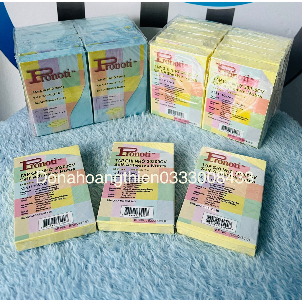 Giấy note Pronoti_3*2 (Xấp)