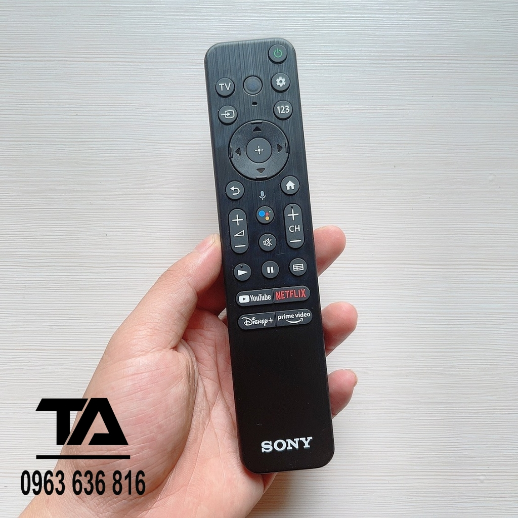 Remote Điều khiển tivi Sony giọng nói RMF TX800P - Hàng mới tặng kèm pin
