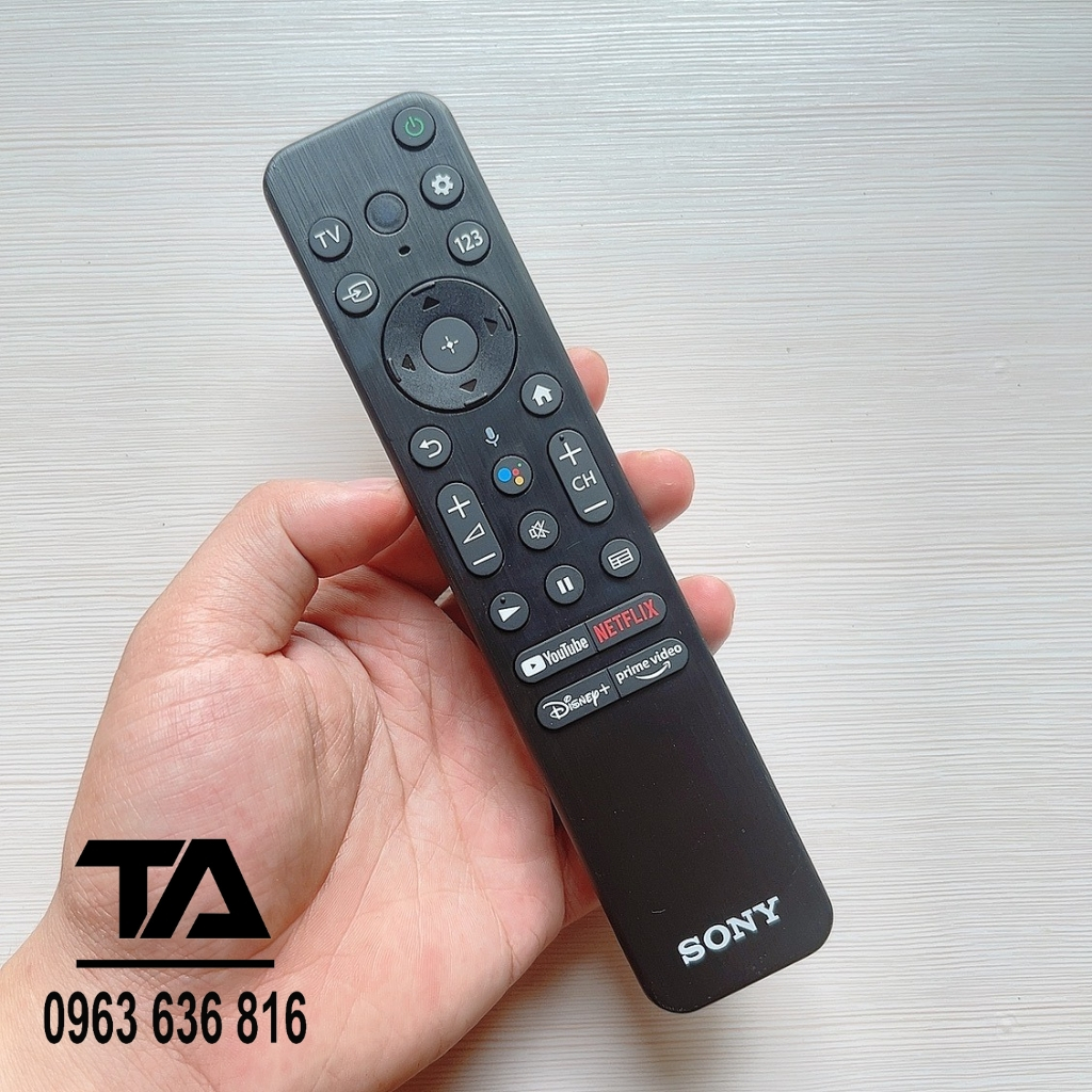 Remote Điều khiển tivi Sony giọng nói RMF TX800P - Hàng mới tặng kèm pin