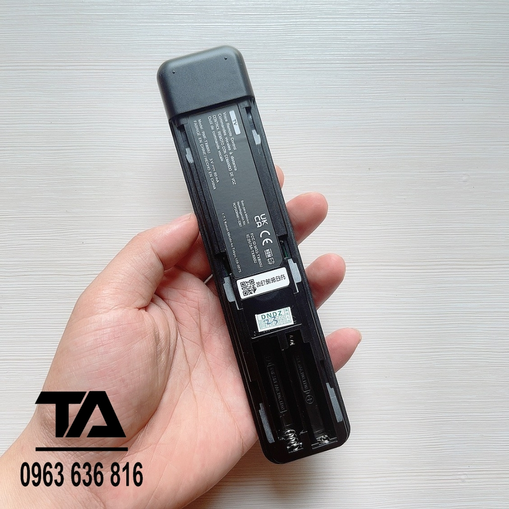 Remote Điều khiển tivi Sony giọng nói RMF TX800P - Hàng mới tặng kèm pin