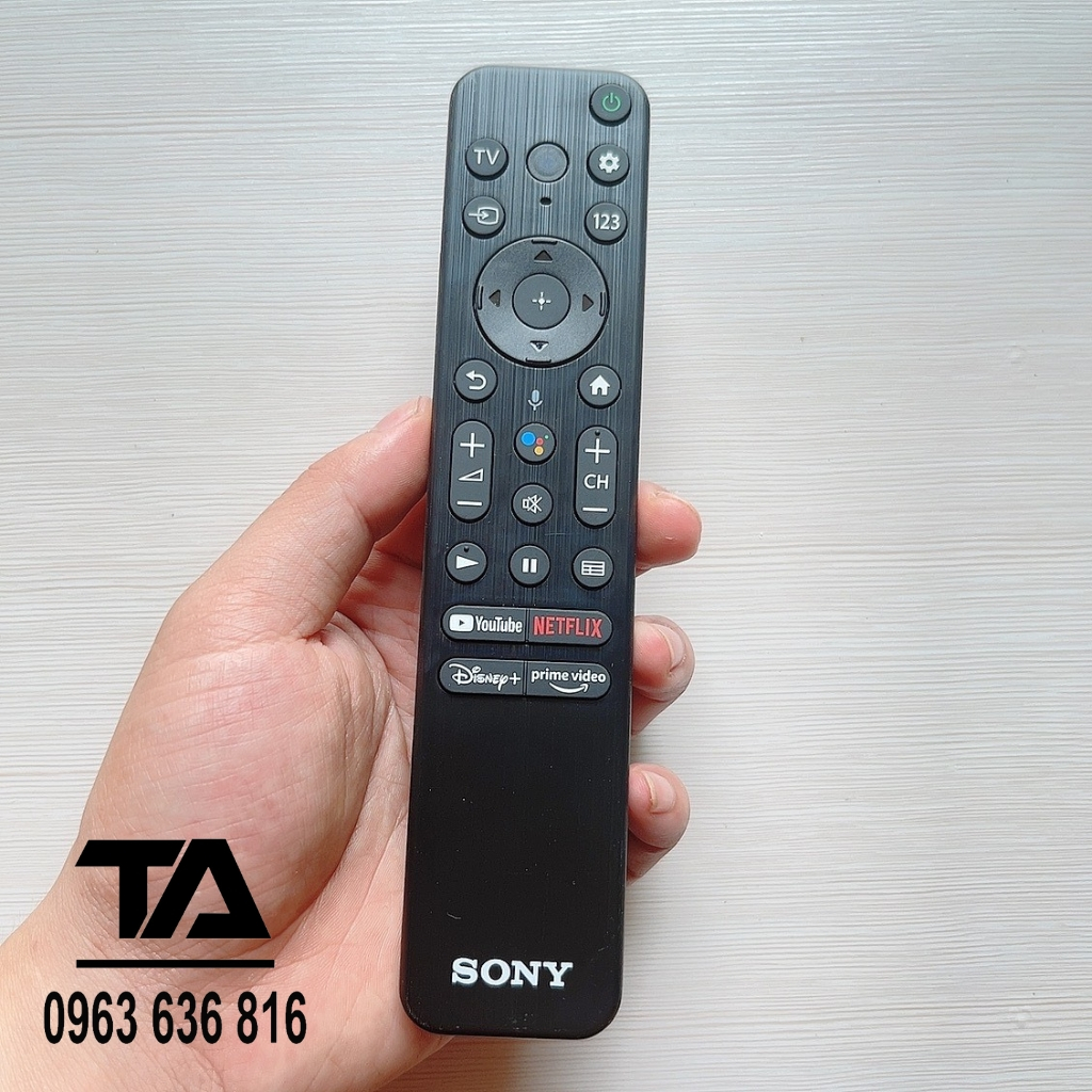 Remote Điều khiển tivi Sony giọng nói RMF TX800P - Hàng mới tặng kèm pin