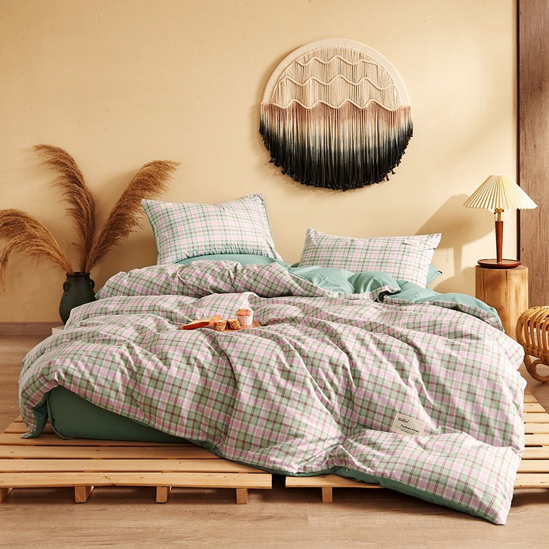 Bộ Chăn Ga 4 Món Cotton Tici