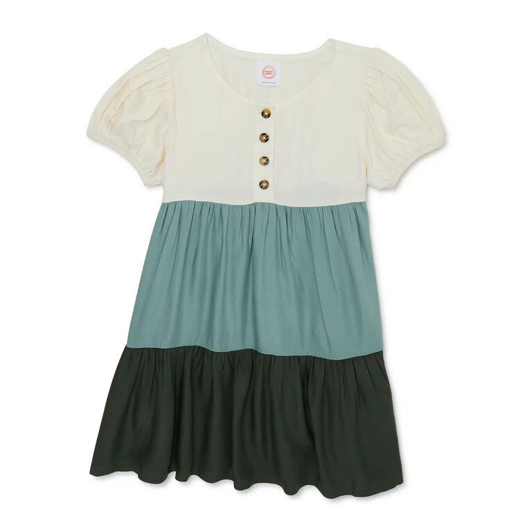 Đầm lanh xuất dư xịn cho bé,size 1-5t