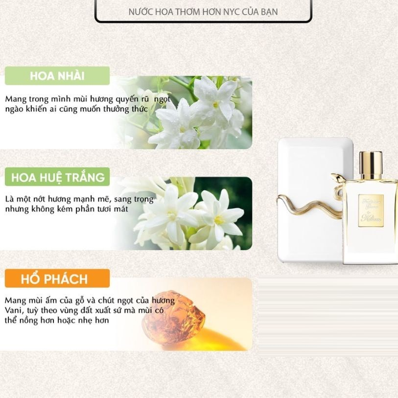 [𝐀𝐮𝐭𝐡] Nước Hoa Nữ Rắn Trắng Kilian Good Girl Gone Bad mùi hương quyền lực sang trọng - DUY Perfume | BigBuy360 - bigbuy360.vn