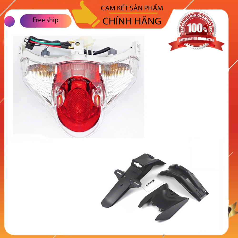 Combo dè 3 món+ đèn hậu satria fi tặng giắc chuyển điện cho raider fi