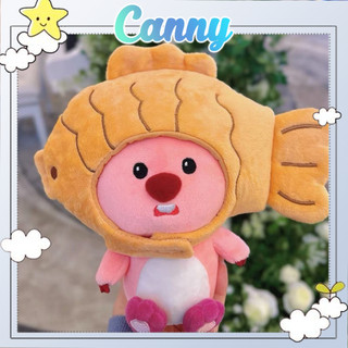 Gấu bông Loopy Hải Ly coslay dễ thương, móc khóa gấu bông hồng hải ly treo