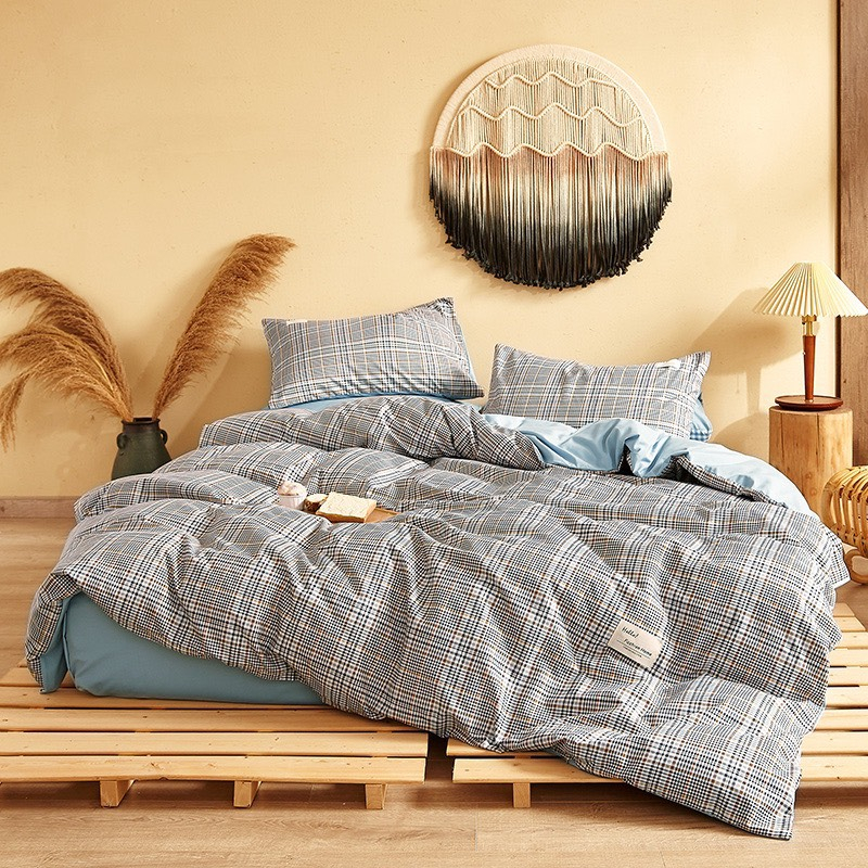 Bộ Chăn Ga 4 Món Cotton Tici