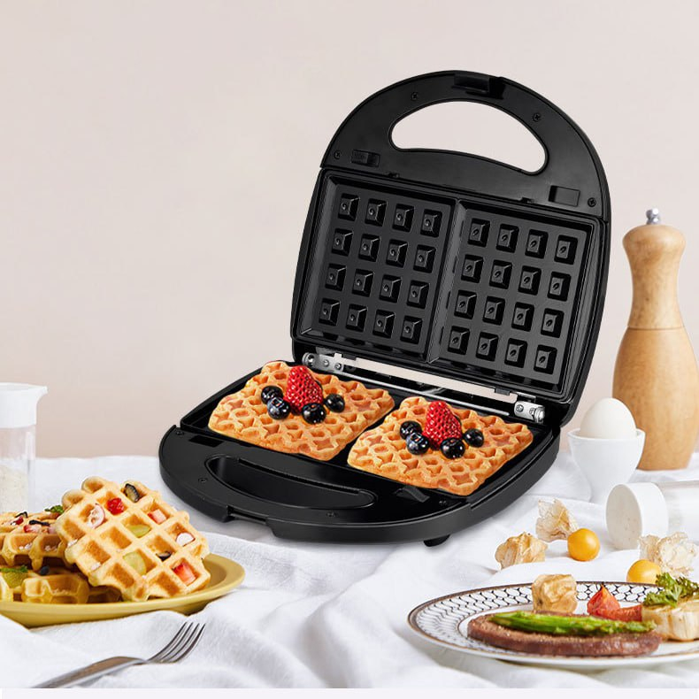 Máy nướng bánh mì, máy kẹp bánh mì sandwich đa ngăng SOKANY công suất 800W