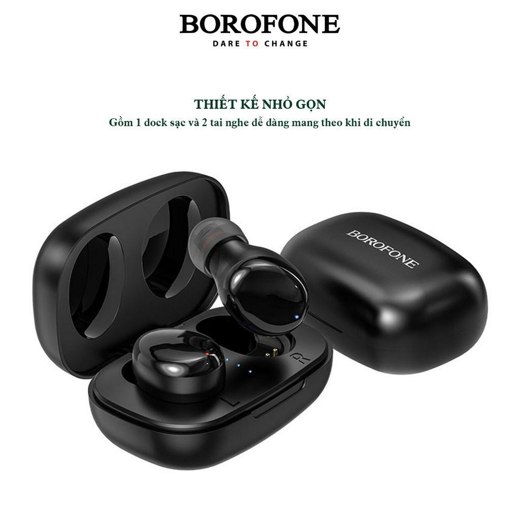 Tai nghe bluetooth không dây borofone be35,tại nghe chống ồn chủ động,cảm biến chạm,kiểu dáng nhét tai chơi thể thao....