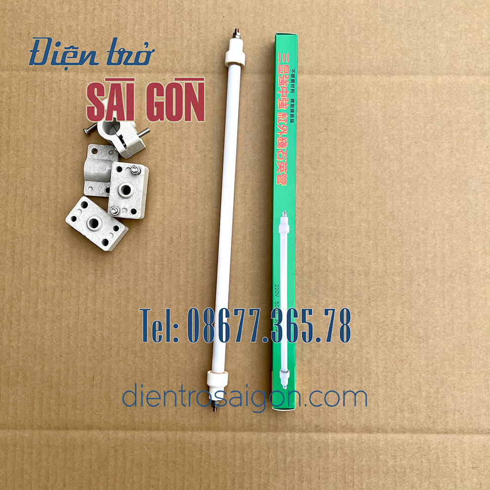 Bóng sấy bát, bóng sấy cho tủ sấy bát đĩa chiều dài 30cm, 33cm chất liệu sứ thạch anh