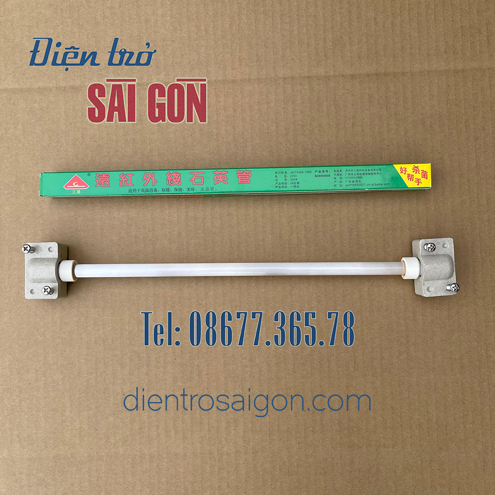 Bóng sấy bát, bóng sấy cho tủ sấy bát đĩa chiều dài 30cm, 33cm chất liệu sứ thạch anh