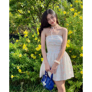 Đầm cúp ngực hoa nhí 2061/2062
