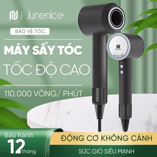 Máy sấy tóc tốc độ cao June Nice tốc độ động cơ 110k vòng trên 1 phút với 3 nấc nhiệt, 3 nấc gió riêng biệt