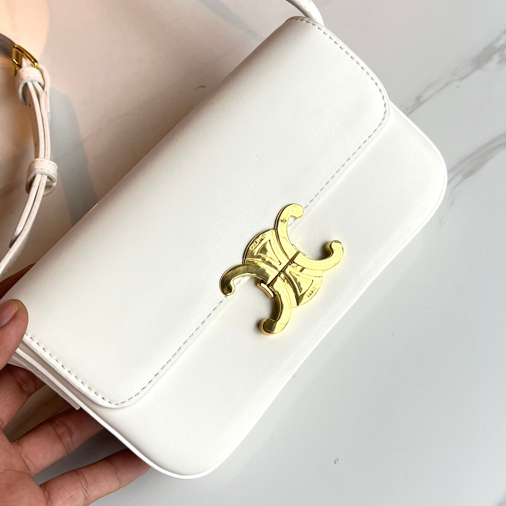 Túi kẹp nách nữ ce line siêu hot 20cm x 12cm x 4cm full box đen