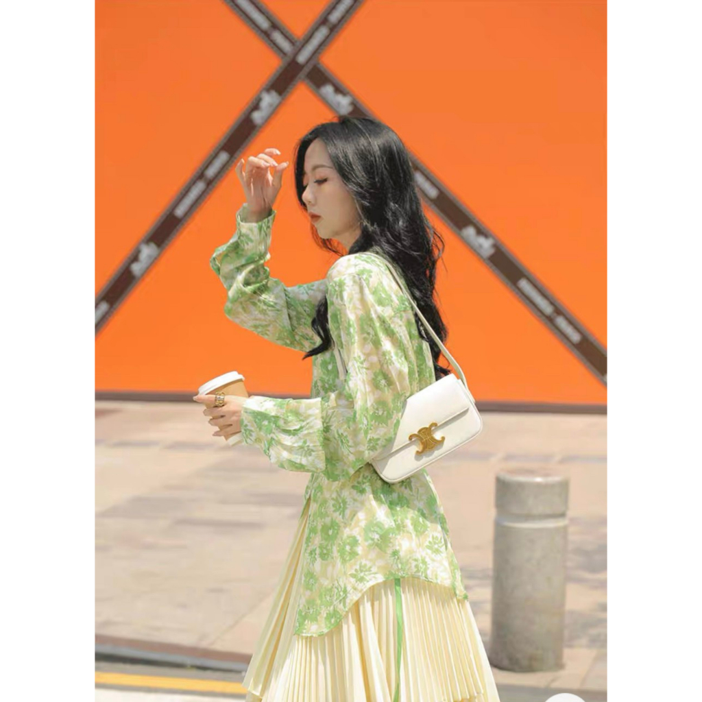 Túi kẹp nách nữ ce line siêu hot 20cm x 12cm x 4cm full box đen