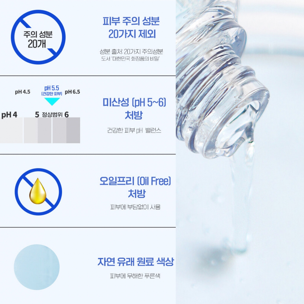 Bộ sản phẩm cấp nước WELLAGE Real Hyaluronic Blue 100 Ampoule