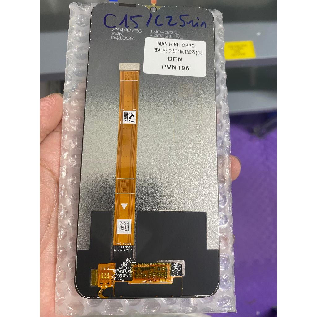 MÀN HÌNH OPPO REALME C15/ C11/ C12/ C25  - ĐEN
