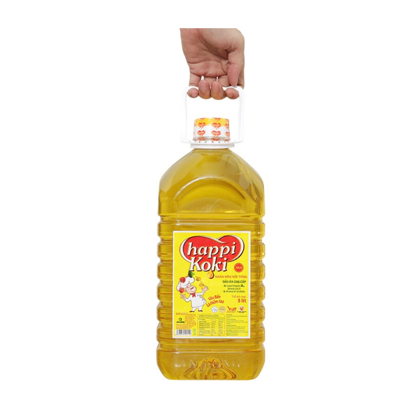 Dầu ăn Happy 5l