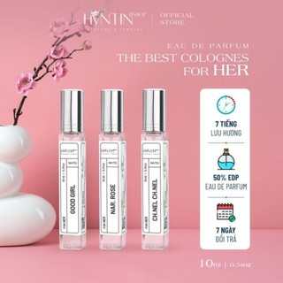 Nước hoa tinh dầu nữ hantinb'shop perfume & jewelry trẻ trung cá tính 10ml