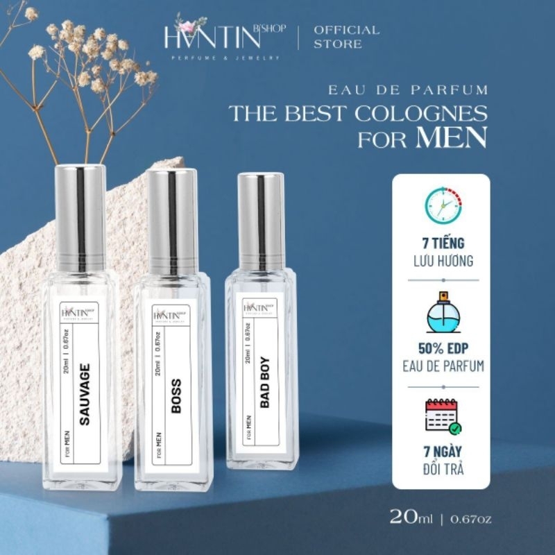 Nước Hoa Tinh Dầu dành cho Nam - Hantinb'shop Perfume & Jewelry, 20ml