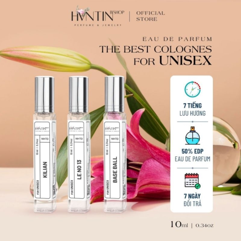 Nước hoa Nam Nữ HantinB'shop Perfume & Jewerly Tinh Tế Thơm Lâu size 10ml