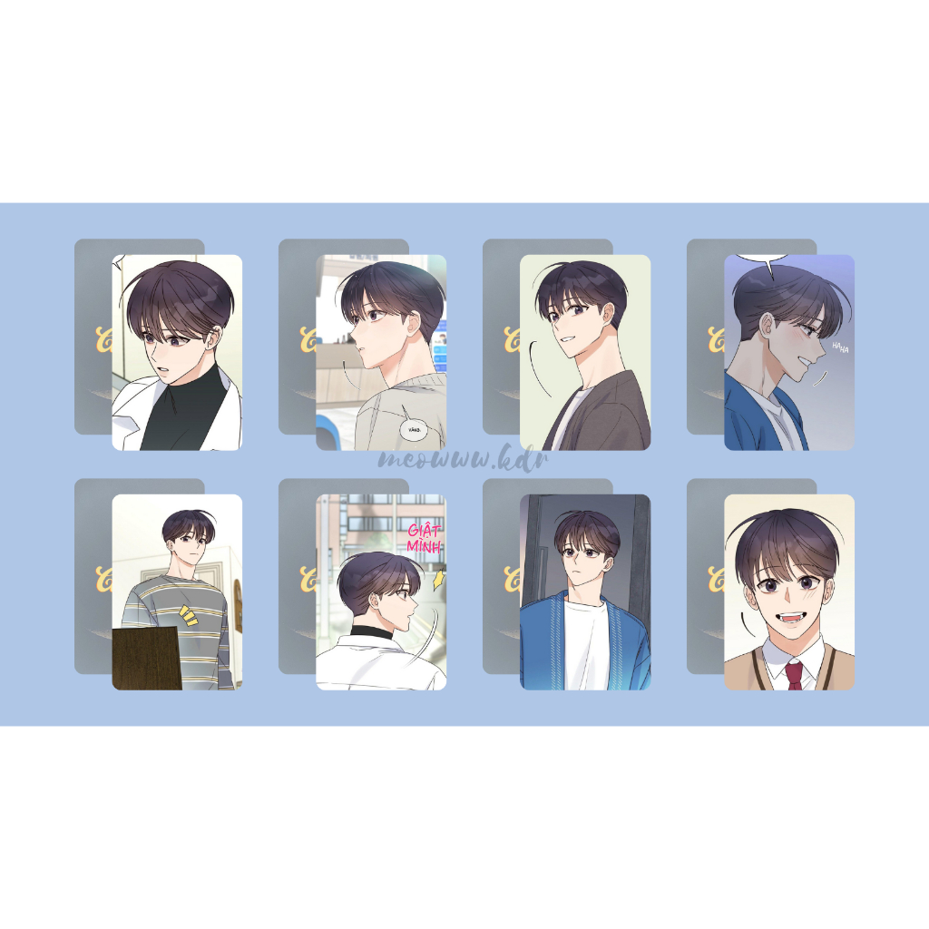 Set card bo góc "Omega Complex".Tae Gyeom-Yoon Woo