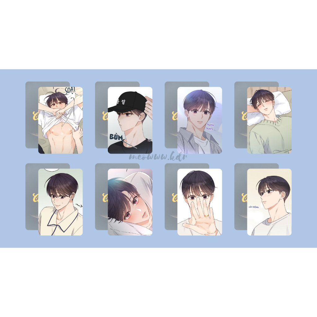 Set card bo góc "Omega Complex".Tae Gyeom-Yoon Woo