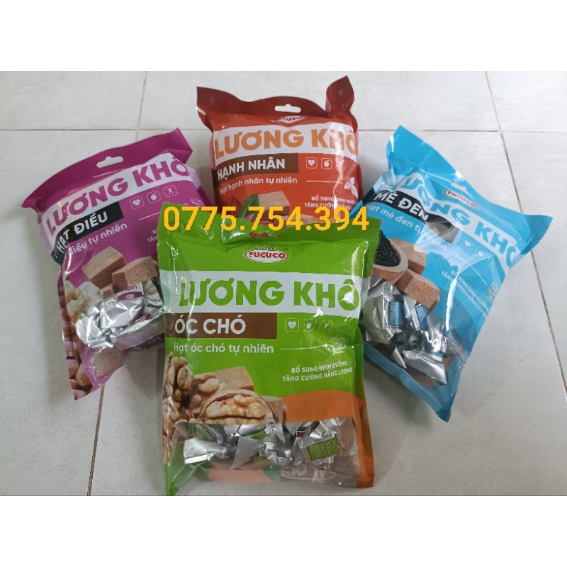 Combo 4gói Lương Khô Fucuco 4vị