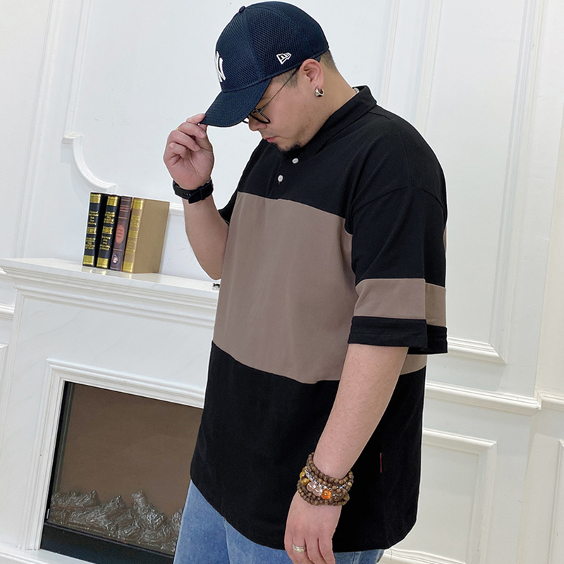 Áo POLO Nam Big Size Revered - 65kg-188kg - Phối 2 Màu Thời Trang, Năng Động, Thoải Mái, Xu Hướng Mới