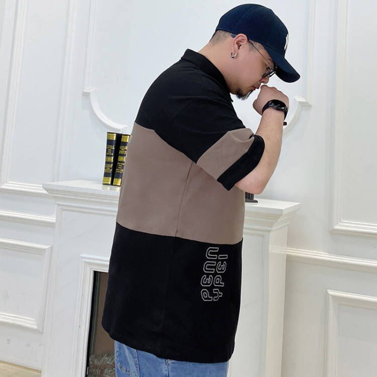 Áo POLO Nam Big Size Revered - 65kg-188kg - Phối 2 Màu Thời Trang, Năng Động, Thoải Mái, Xu Hướng Mới