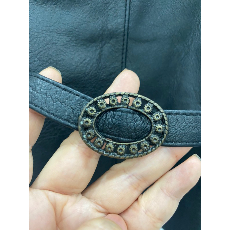 Áo gile da thật size M