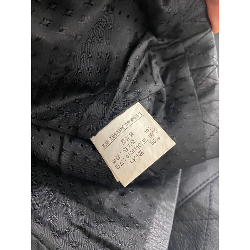 Áo gile da thật size M