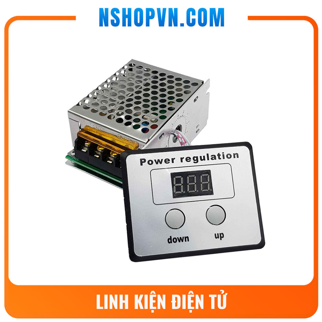Dimmer AC 4000W có hiển thị