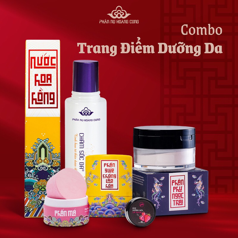 Bộ Phấn Nụ Trang Điểm Chống Lão Hóa - Phấn Nụ Hoàng Cung