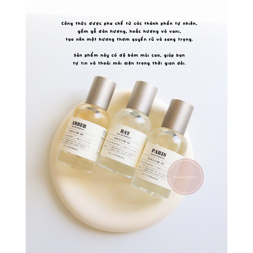 Nước hoa nội địa Hàn DailyComma